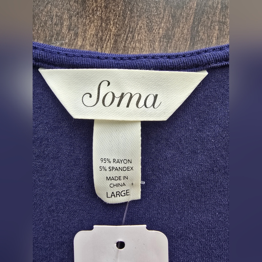 NWT Soma Twist Front Dress - Picture 5 of 10